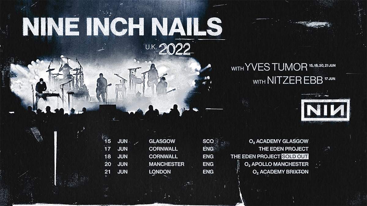 nine inch nails tour schedule